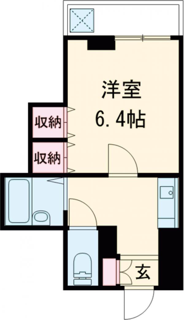 メゾンドKの間取り
