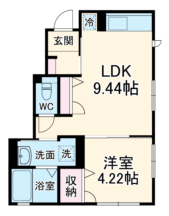 y-ハイムの間取り
