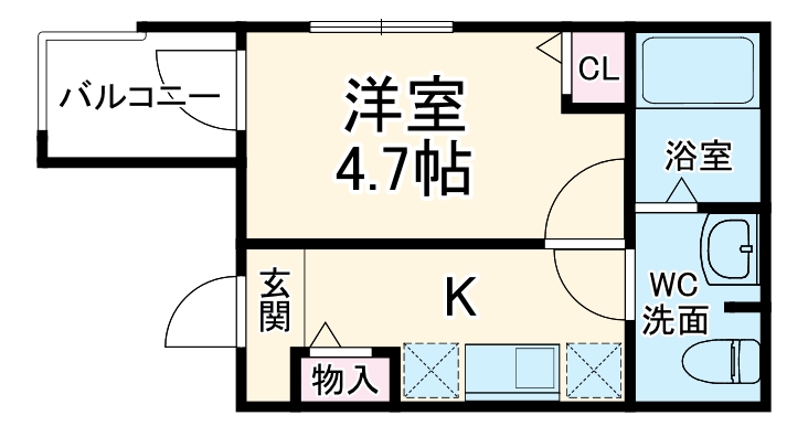 MELDIA蕨の間取り