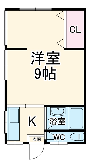 マルマン杉田の間取り