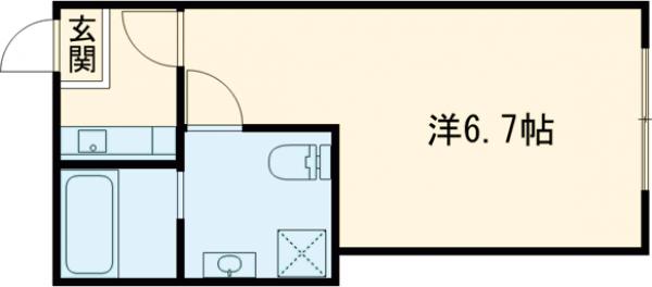 クロス西新井の間取り
