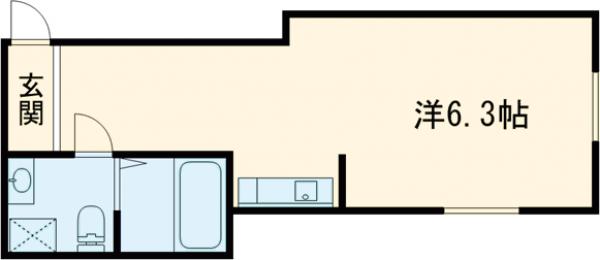 クロス西新井の間取り