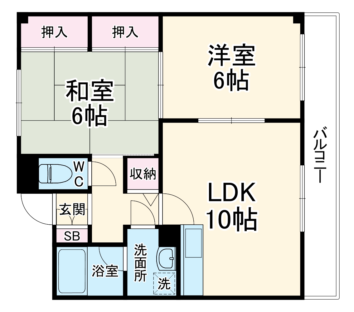 Owlet諸口の間取り
