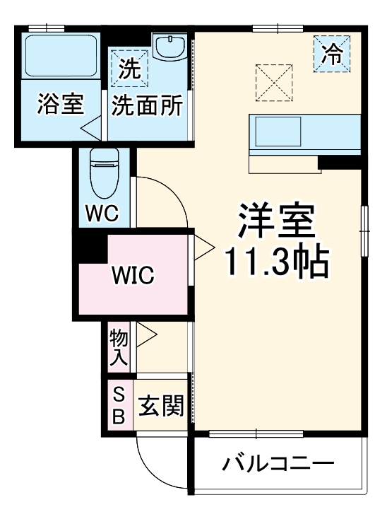 グランドソレーユの間取り