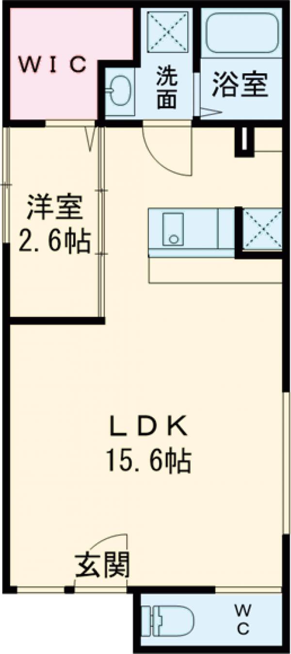 アルカンセル押上の間取り