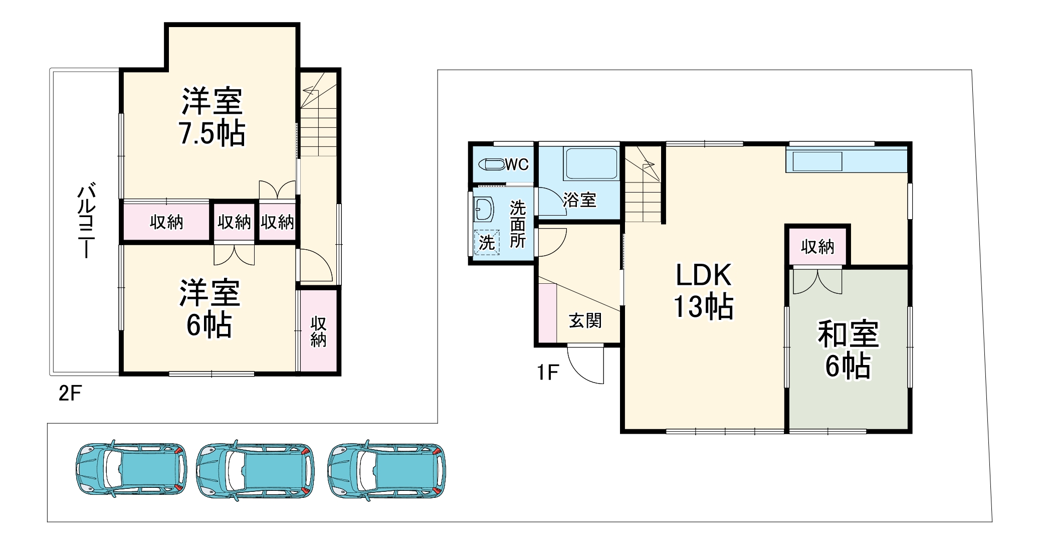 シープレーリー横須賀の間取り