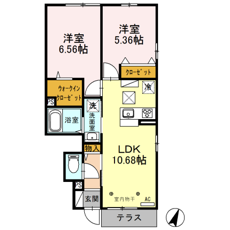フェニックスⅢの間取り