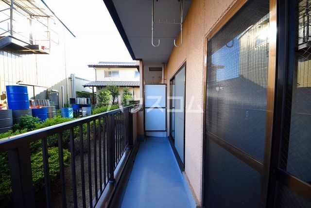 12/25 バルコニー