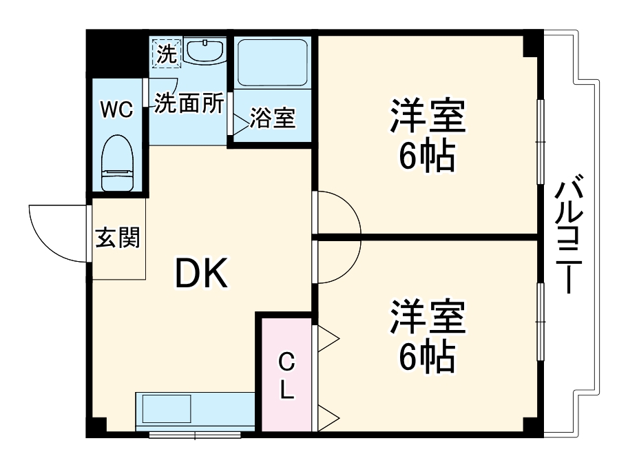 メガログリースの間取り