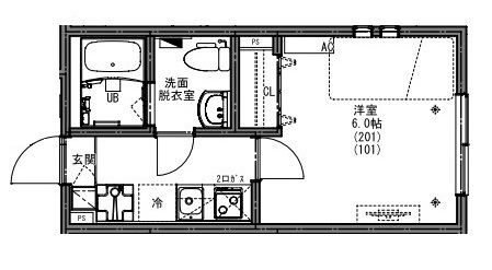 KEIAI RESIDENCE 久米川の間取り