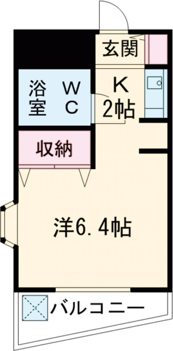 ヴァンテージ荻窪の間取り