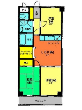 チェリーパレスⅡの間取り