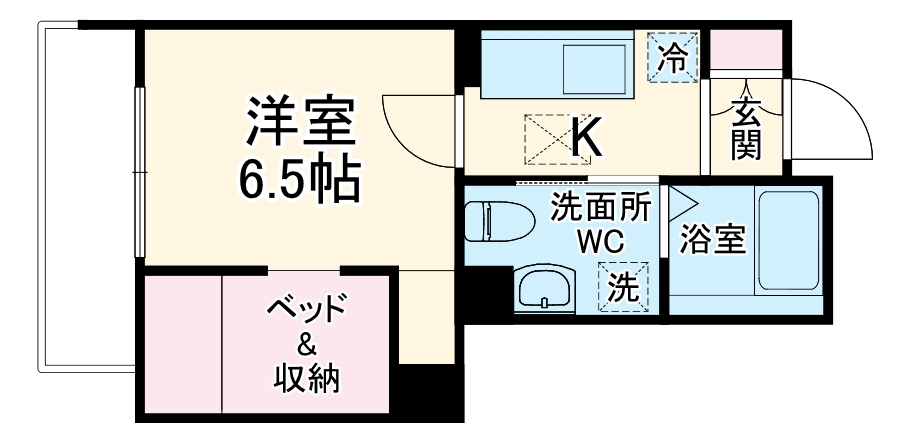 アクシーズ南浦和の間取り