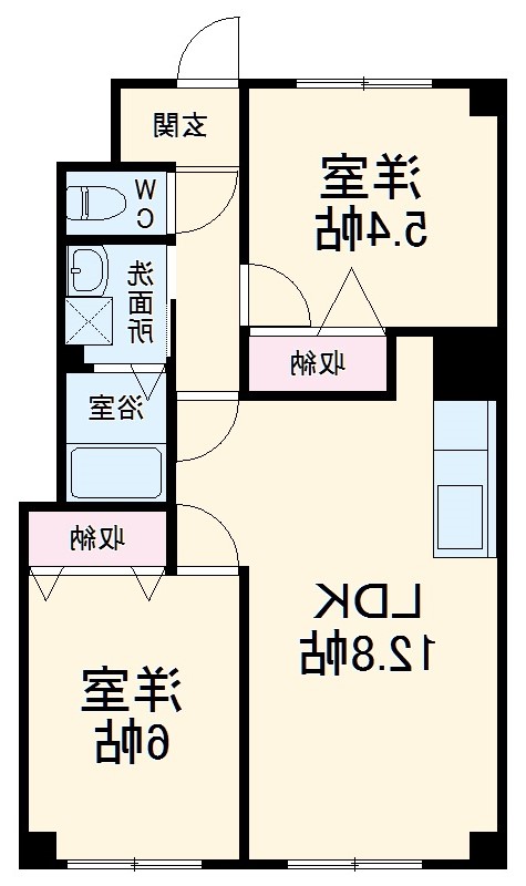 プロミネントAMAの間取り