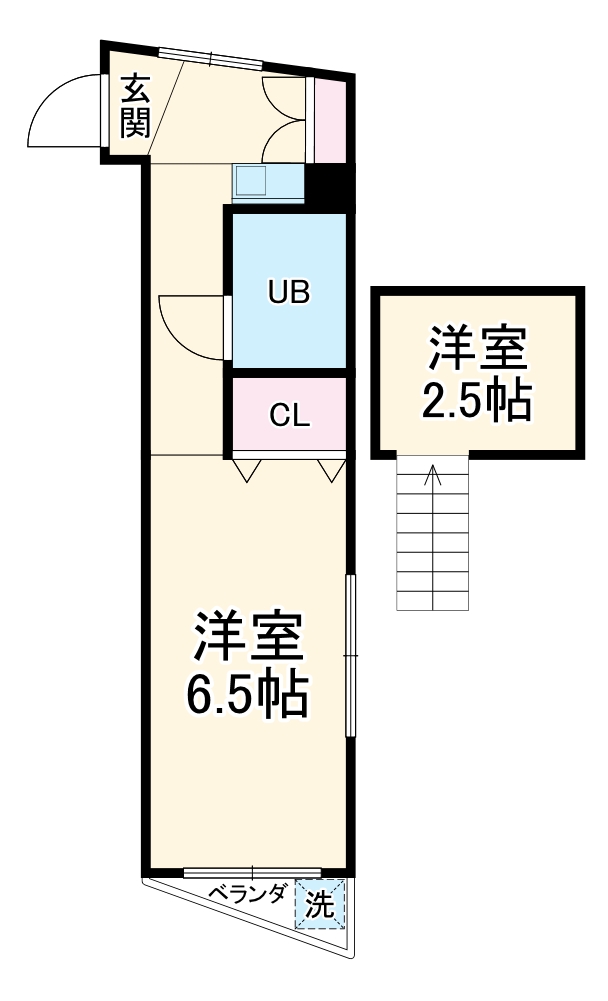 シャトレー彰の間取り