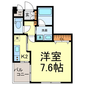 ロアール二子町の間取り