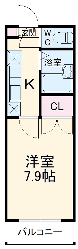 PLENDY稲毛海岸の間取り