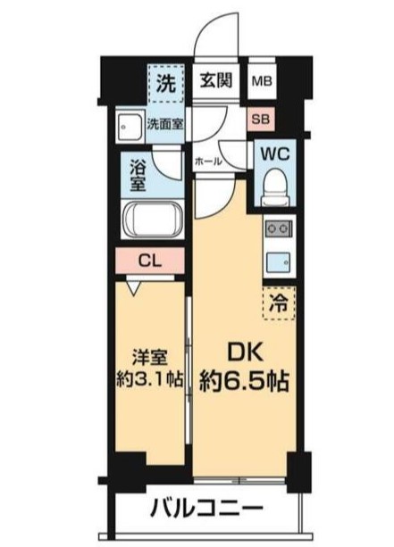 YIELD OUJIKAMIYAの間取り