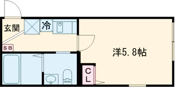 Nest Hiraiの間取り