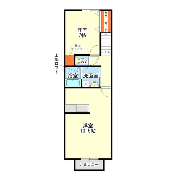 モデラートの間取り