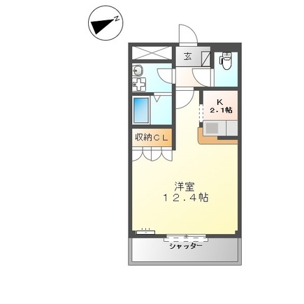 ラ・フォーネ東脇の間取り