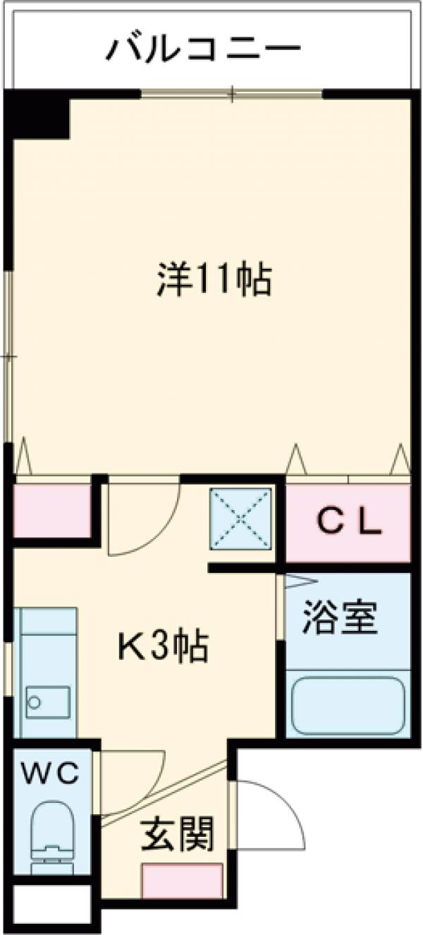 いわき6番館の間取り