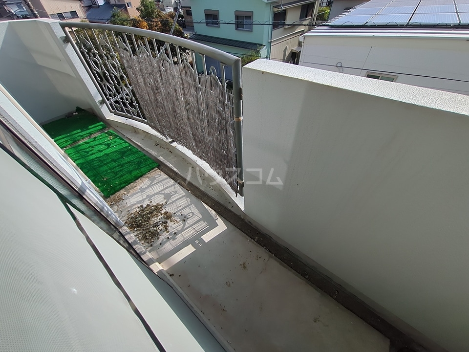 12/25 バルコニー