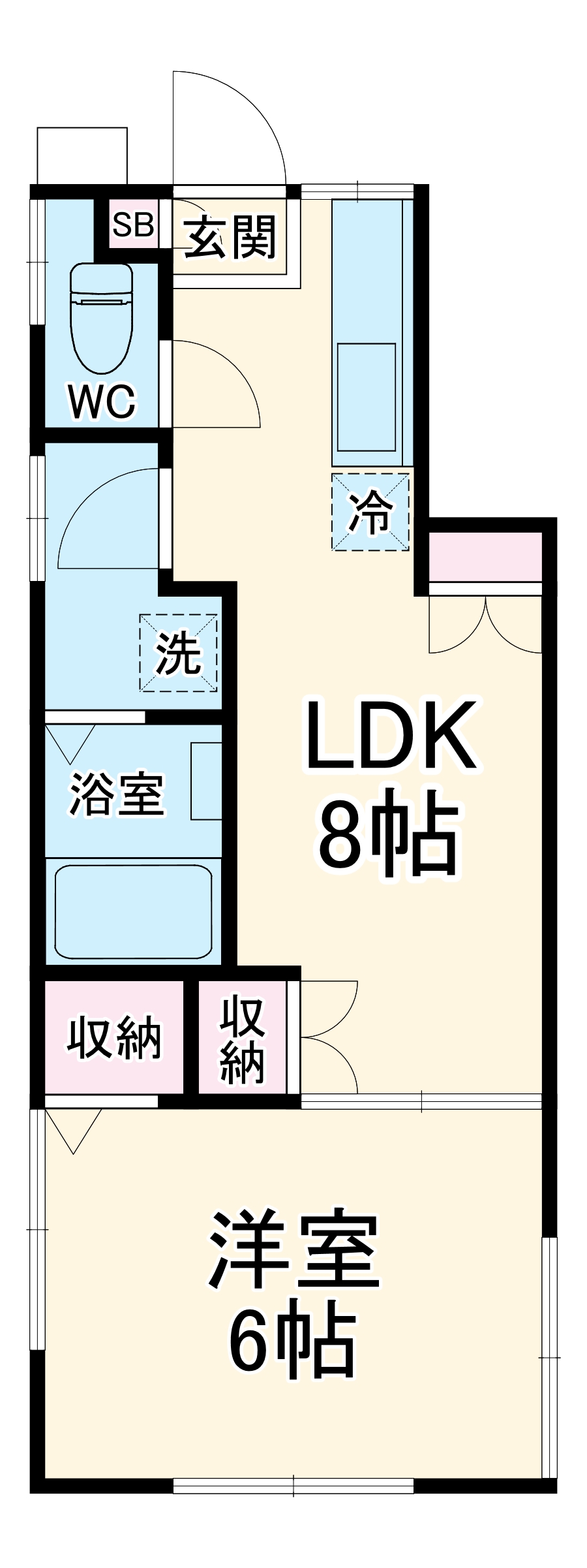 タウン加藤の間取り