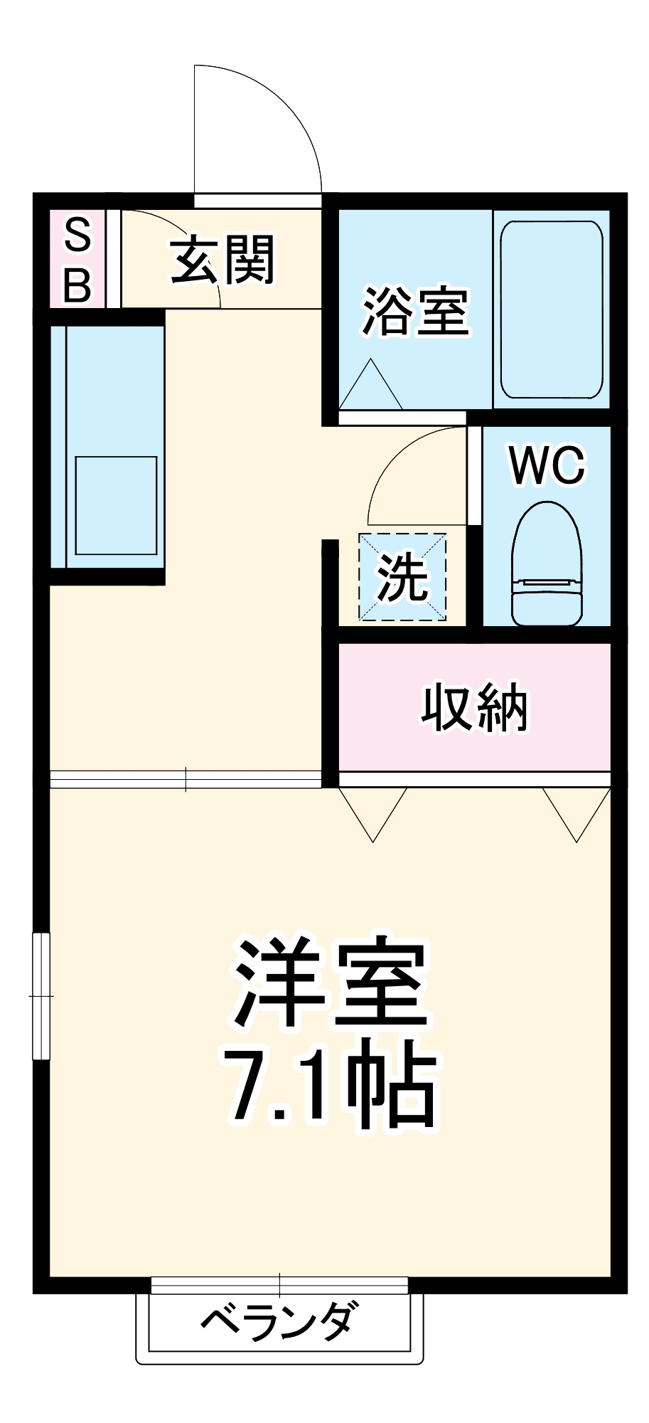 エスペランサの間取り