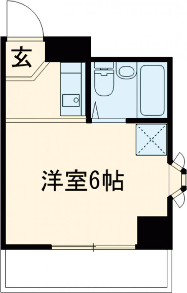 NSコートの間取り