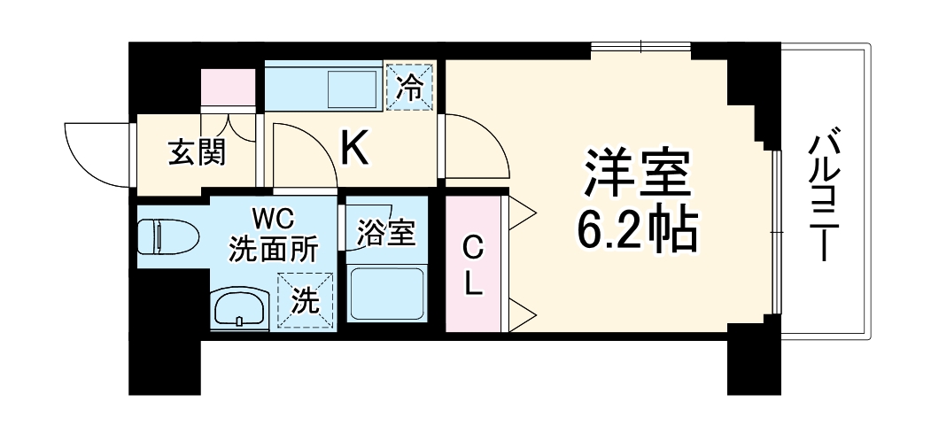 アイル プレミアム横浜ノルドの間取り
