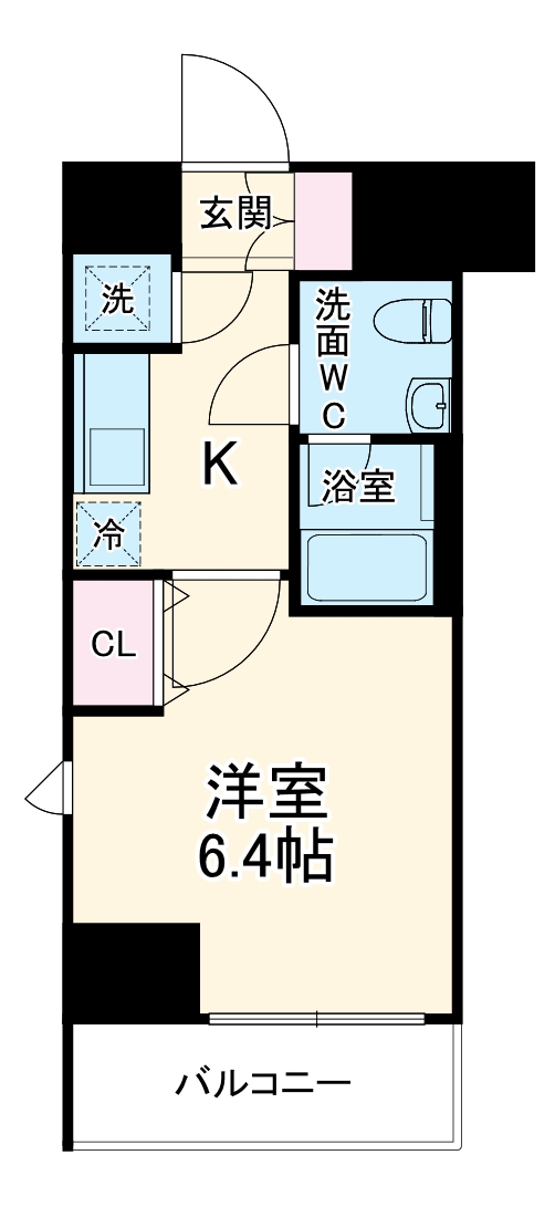 アンベリール西川口 弐番館の間取り
