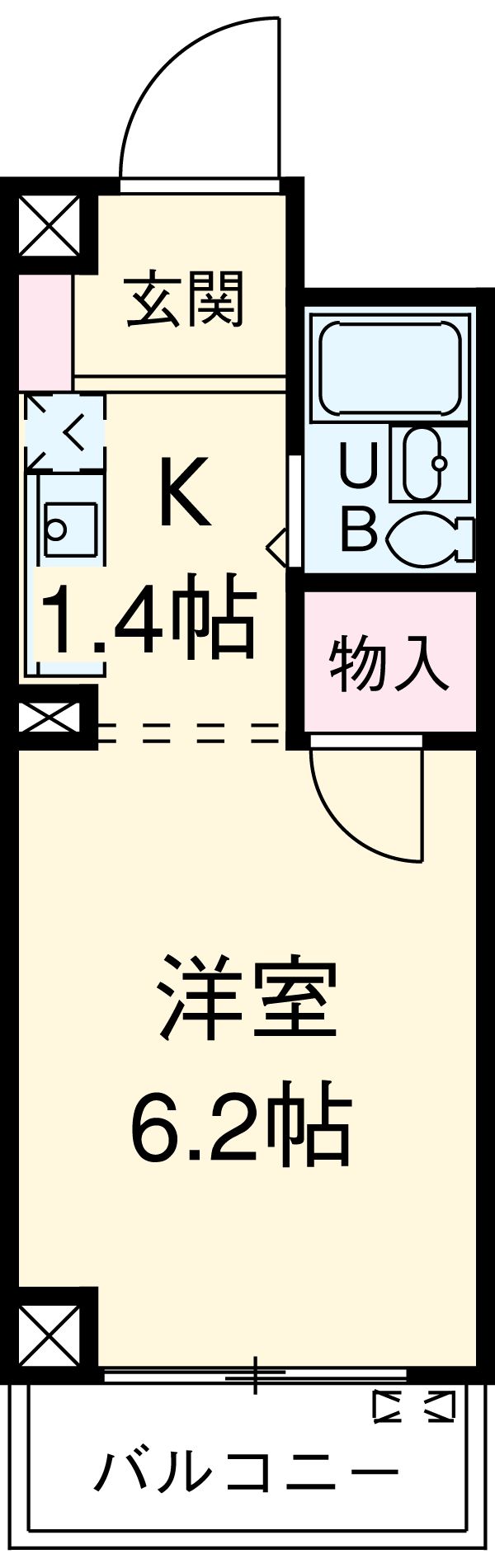 ヴェルドミールの間取り