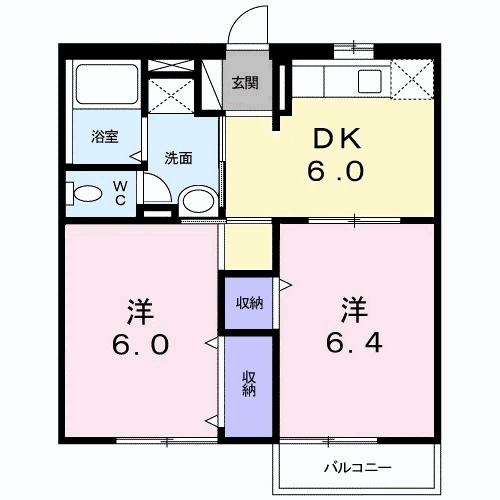 パークウッドAの間取り