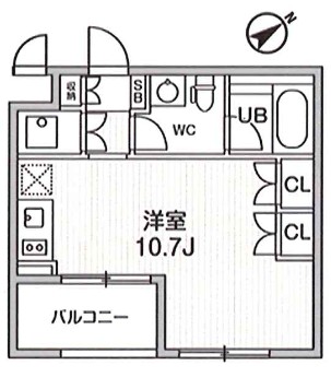 大田西馬込レジデンスの間取り