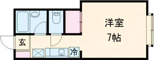 グランブルー下馬の間取り