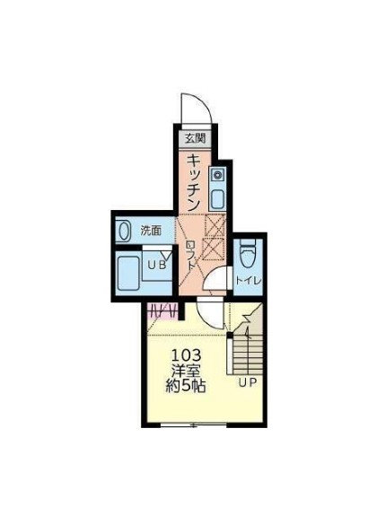 淵野辺の完工年月(2025年11月)築の賃貸アパートの間取り