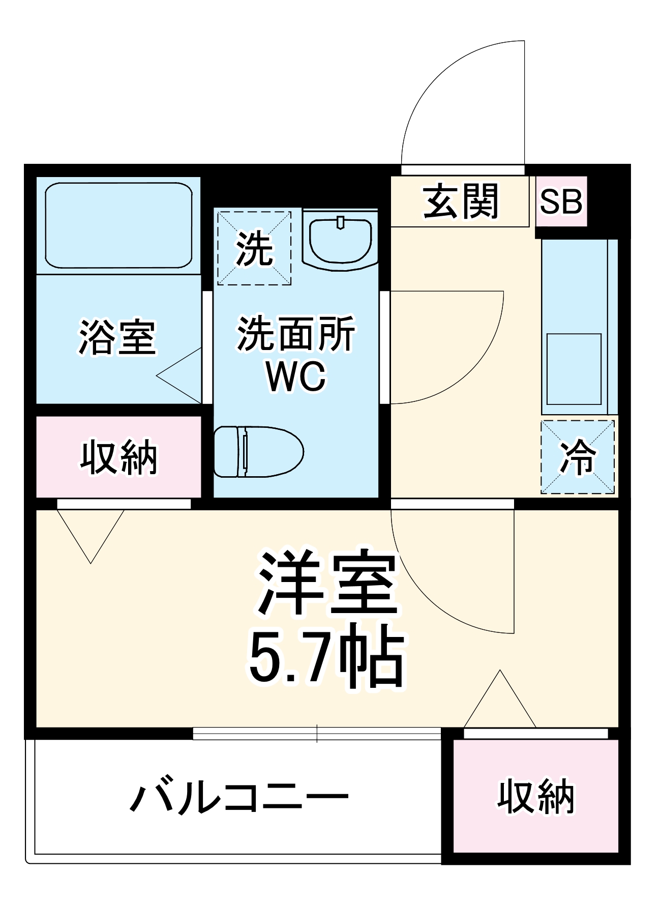ＭＱｕａｒｔｏ新座Ⅱの間取り