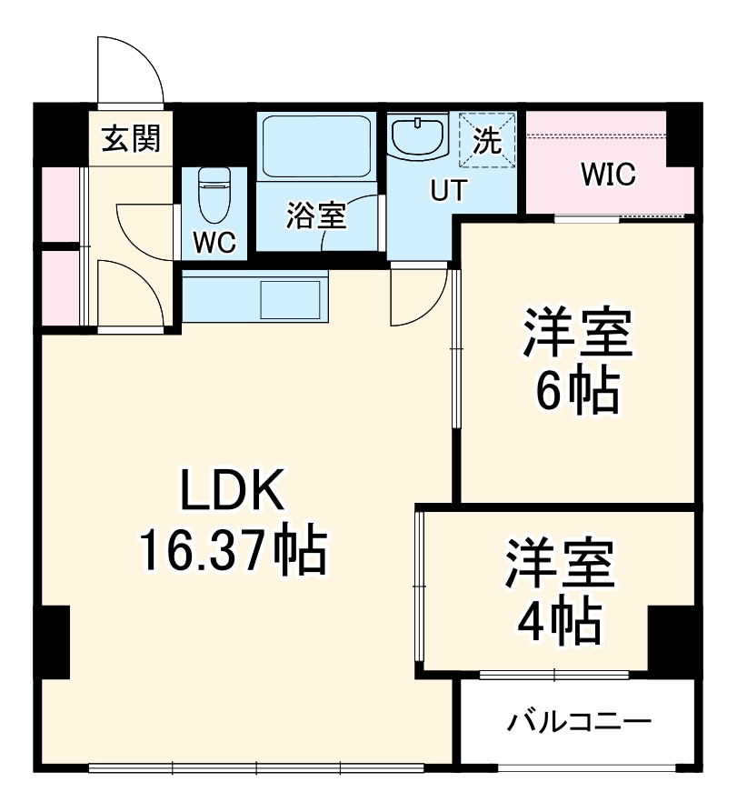 S-FORT乙川の間取り