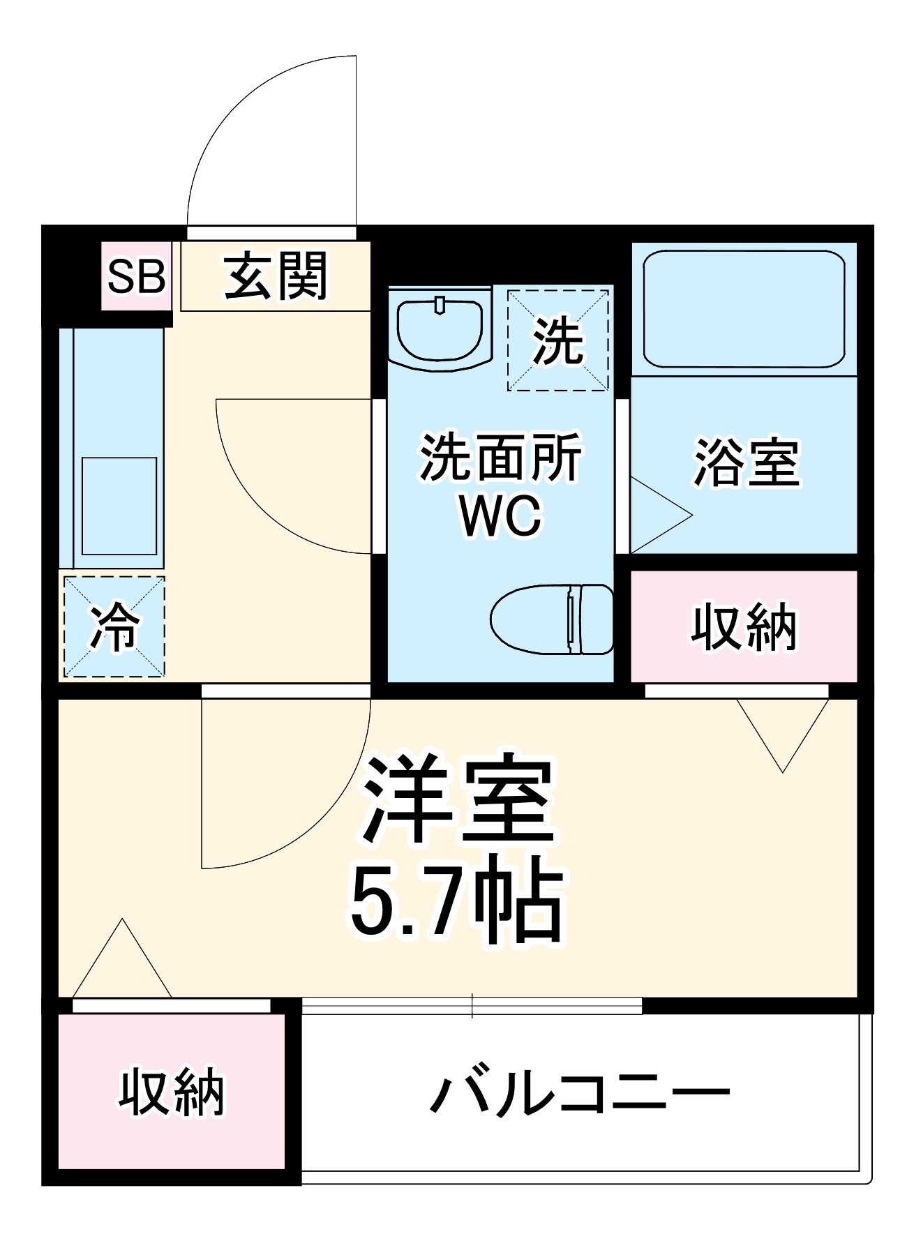 ＭＱｕａｒｔｏ新座Ⅱの間取り