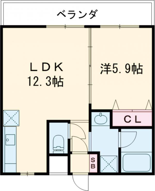 安波茶ガーデンの間取り