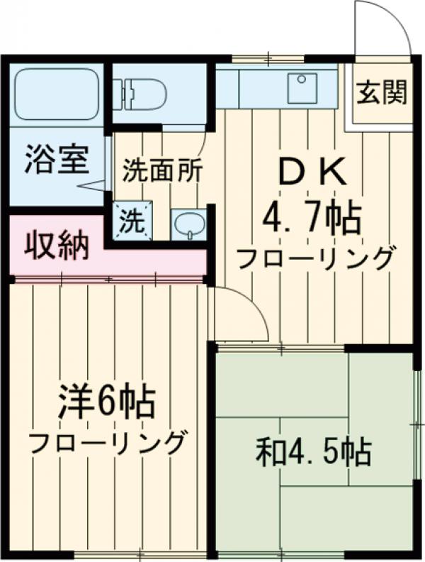 グランドエトワールⅡの間取り