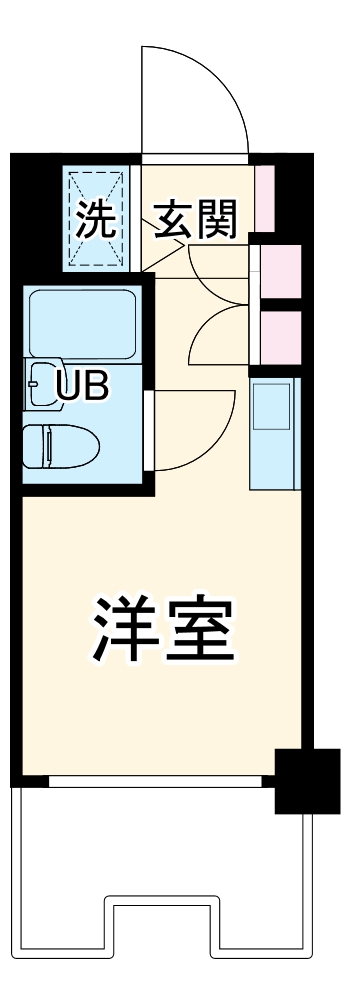 ライオンズマンション横浜反町の間取り