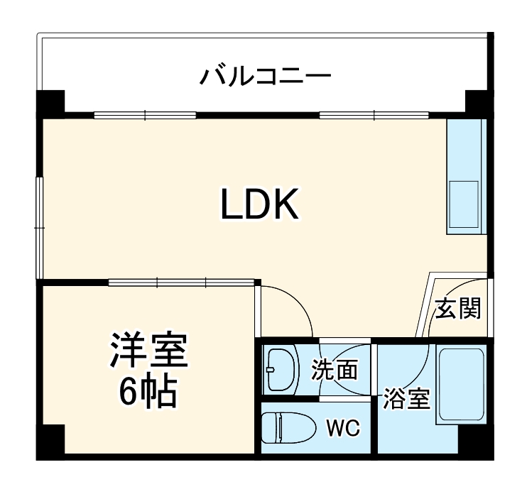 シャトーあがの間取り