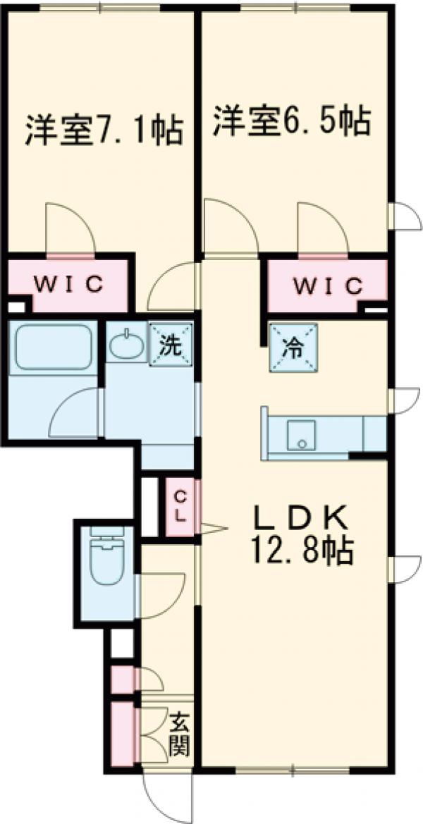 ファーム武蔵野境南の間取り