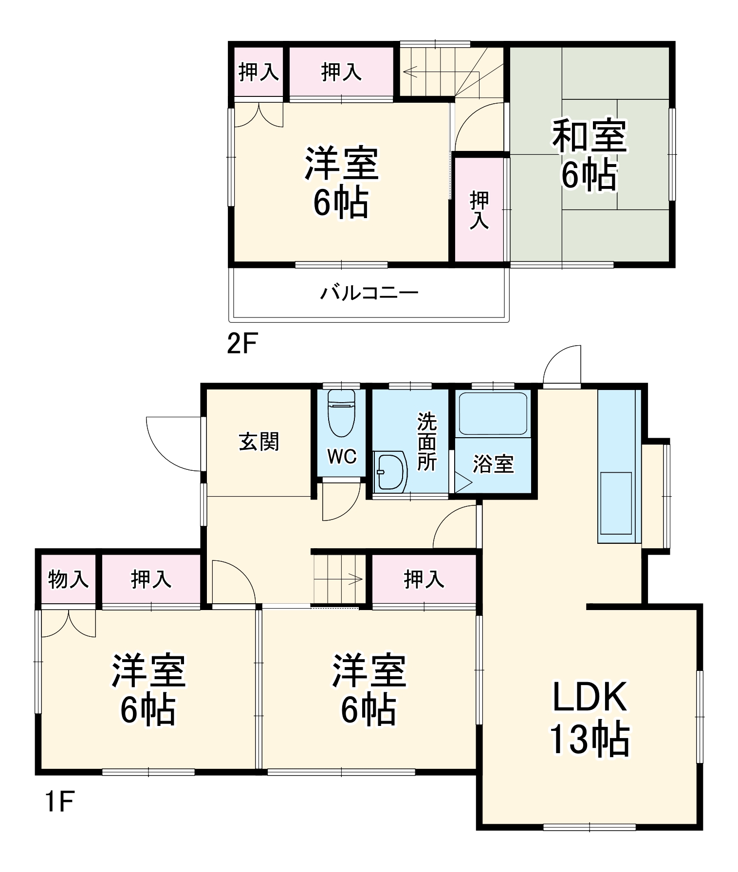 さいたま市桜区戸建の間取り