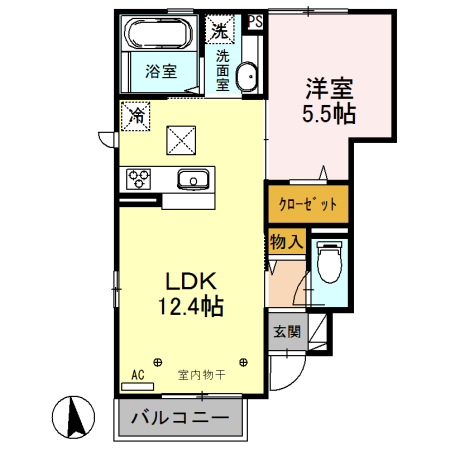 プランドールの間取り
