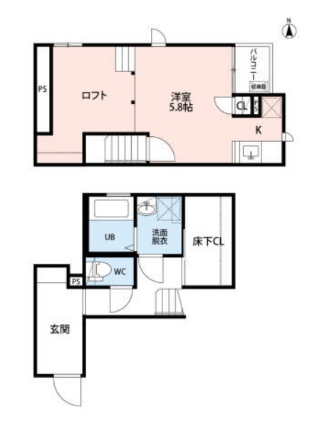 CB春日部リリオの間取り