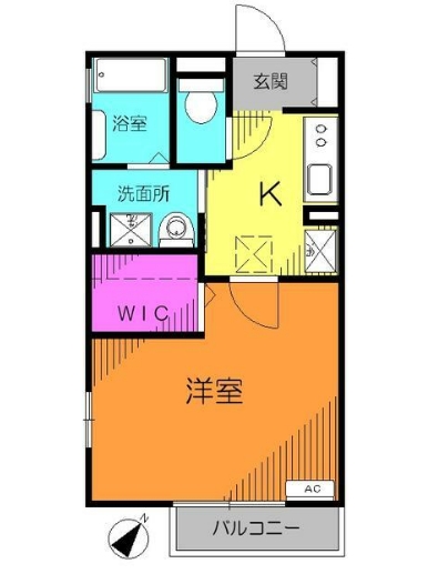 コーポさつきの間取り