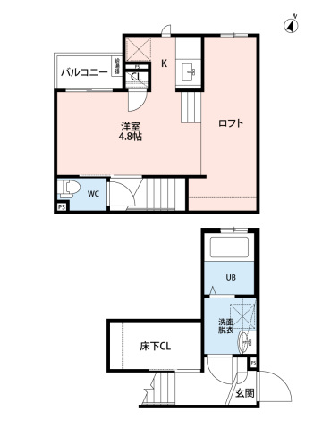CBふじみ野レーヴの間取り